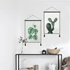Nordic Green Plant Paintings Living Room Decoration Wall Hanging Paintings