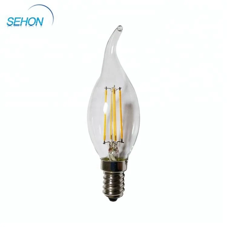 B10 4W Filament Led Porch Post Light Bulb Outdoor 50W Incandescent Equivalent E26 Medium Base Dimmable 2700K Warm White
