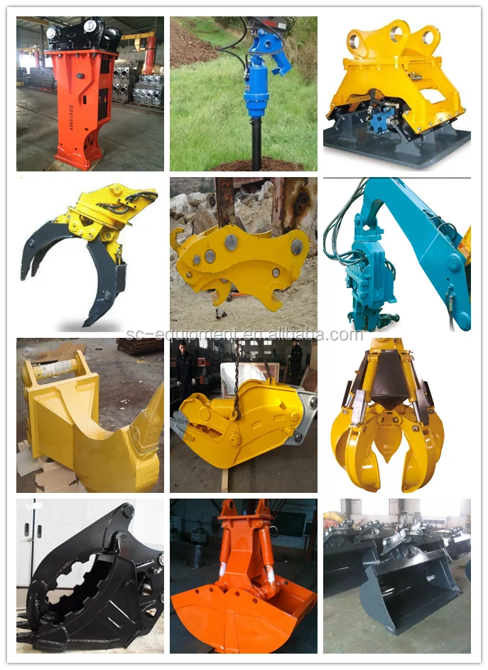 Ground Drilling Machines /earth Auger Mounted By Excavator Pc300 For ...