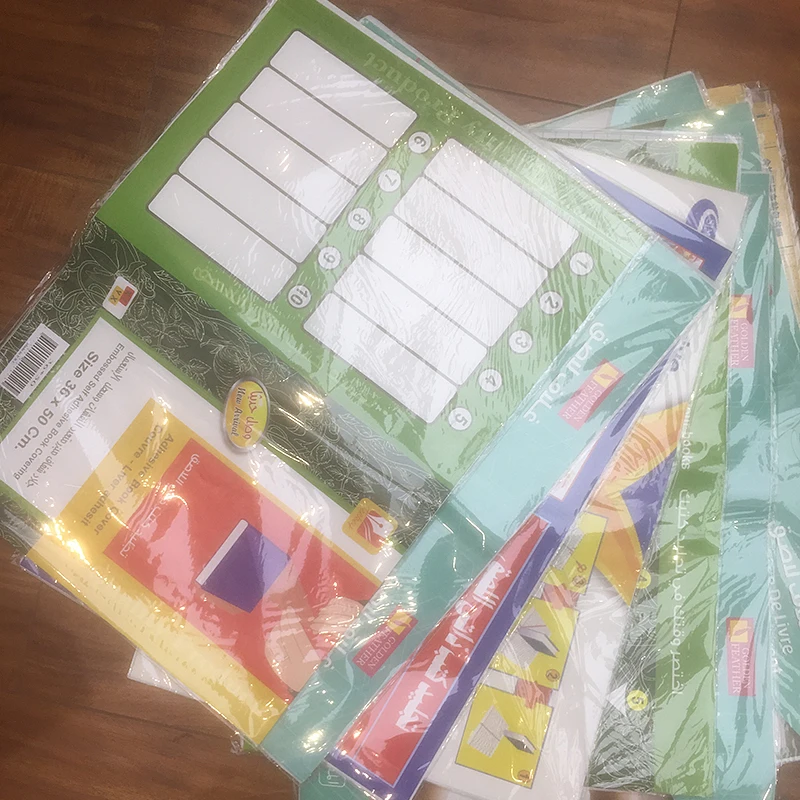 Embossed Pvc Book Cover Quality Selfadhesive Pvc Transparent Book