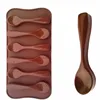 Spoon Shape Silicone Cake Mold Chocolate Fondant Tools Decoration Bakeware Cupcake Baking Molds