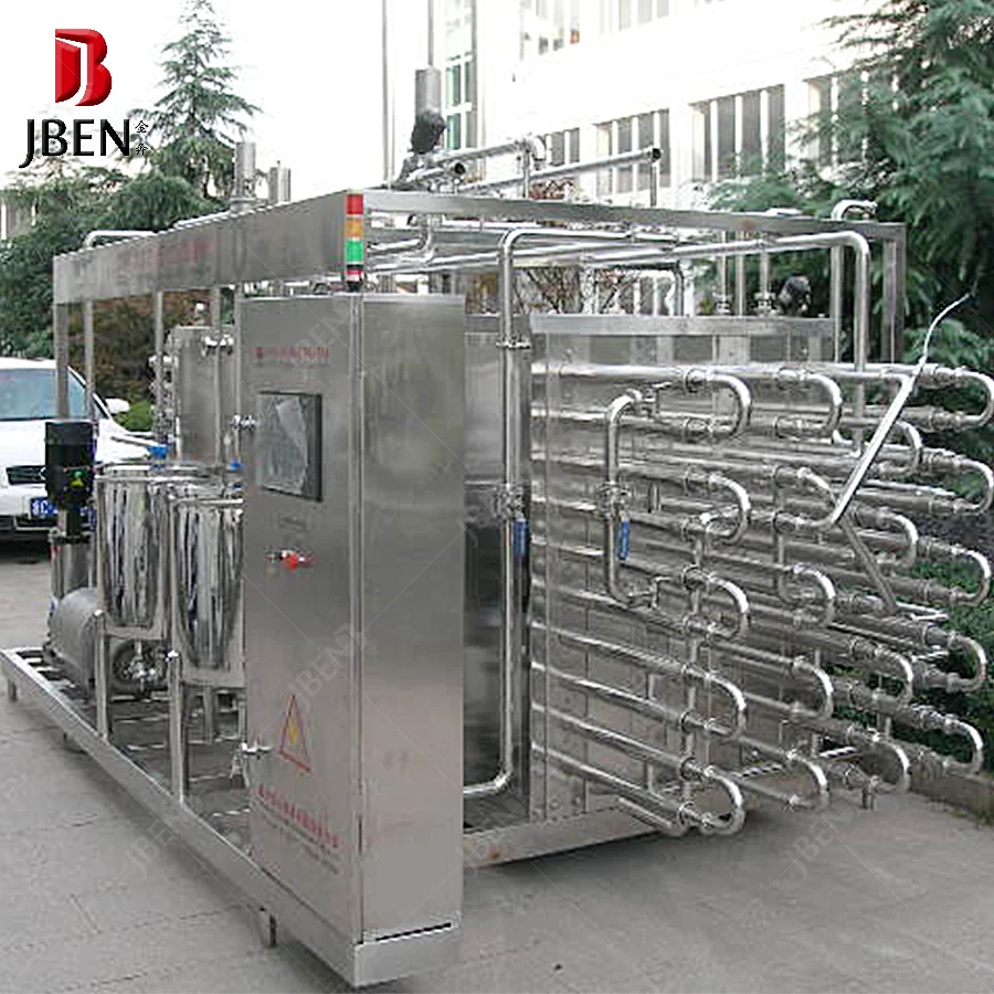 
zhejiang Fresh Milk UHT Ultra High Temperature Sterilization Machine 