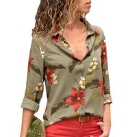 

2019 New Design Blusas Femininas women blouse button down ladies casual blouse shirts