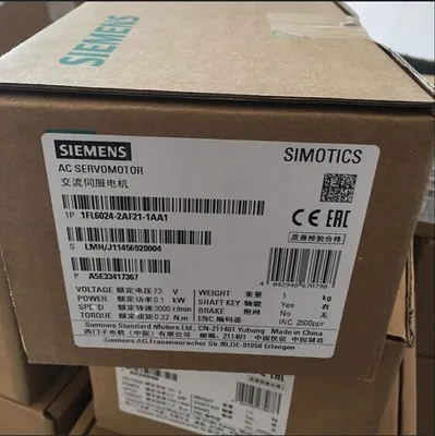 
SIEMENS V90 and SIMOTICS S-1FL6 servo motor 0.4KW 0.75KW 1KW 1.5KW 1.75KW 2KW 2.5KW 3.5KW 5KW 7KW Drive system Basic Controller 