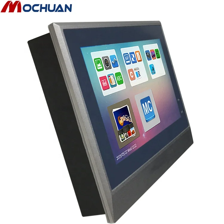 Modbus rs485 7 inch 4 wire resistive industrial hmi touch screen panel