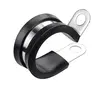 1 inch stainless steel 316 P type pvc plastic pipe clip