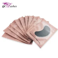 

Black lint free Gel 2 pairs eye patches Firming Black eyes pads