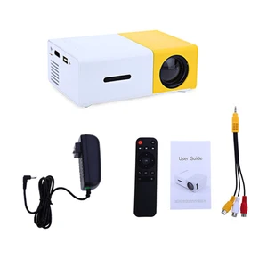 Portable YG300 Mini LCD LED Projector Home Video