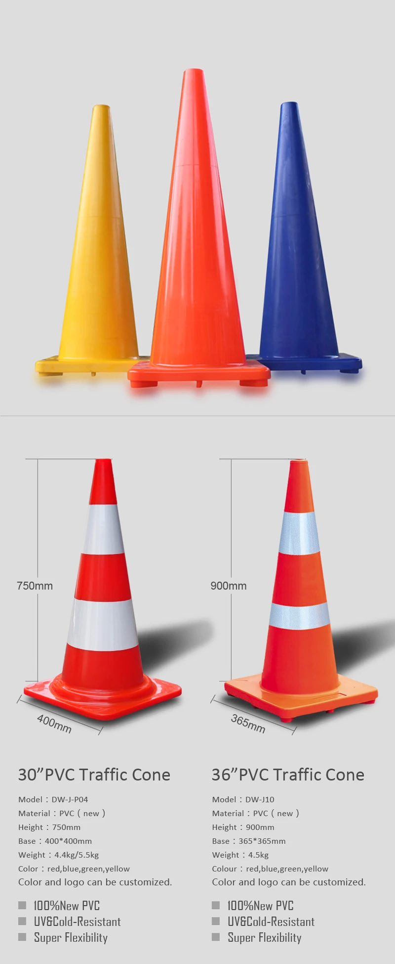 Zhejiang Safety Equipments Clear Plastic Cones,Supplier Manufacturer ...