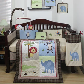 100 Cotton Baby Nursery Bedding Set Baby Crib Bedding Set Baby Cot