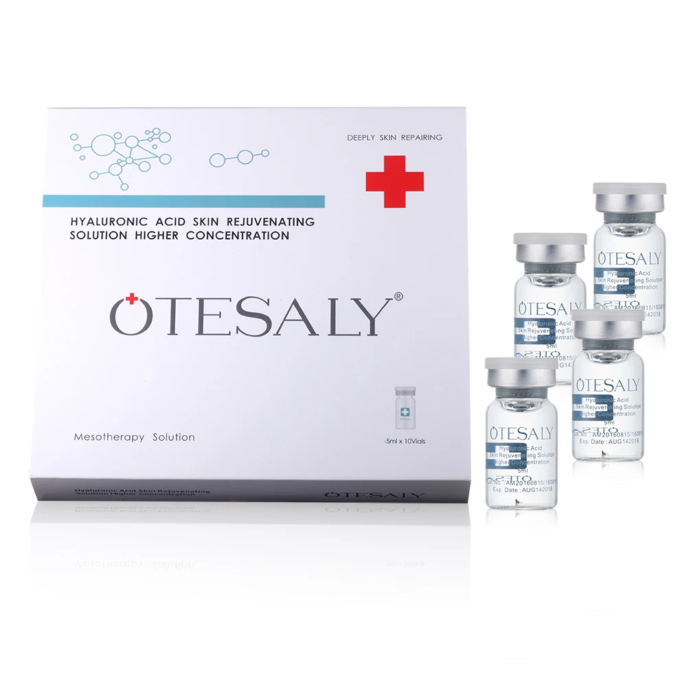 

OTESALY High Concentration Skin Rejuvenationg Mesotherapy Solution with 8% Hyaluronic Acid Anti-aging, Transparent