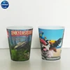Promotional custom printing plastic cartoon lenticular 3D cup