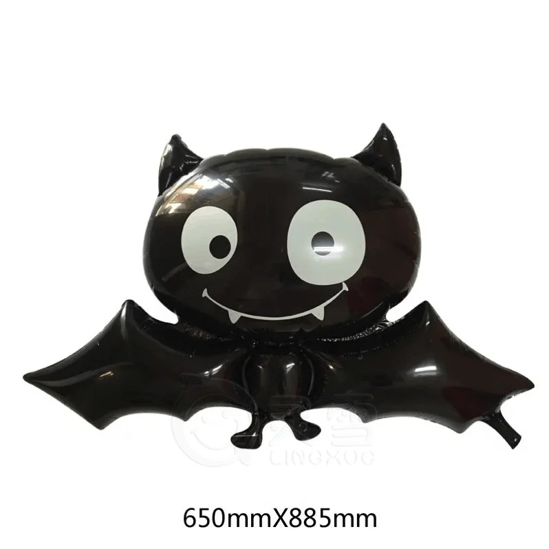 Newest Design Black Bat Foil Balloon For Halloween Party Decoration
