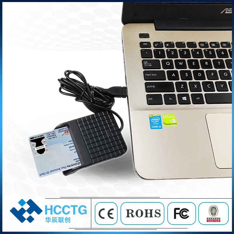 PC-LINK ISO 7816 USB IC Chip Smart Card Reader with PC/SC CCID Protocal DCR33