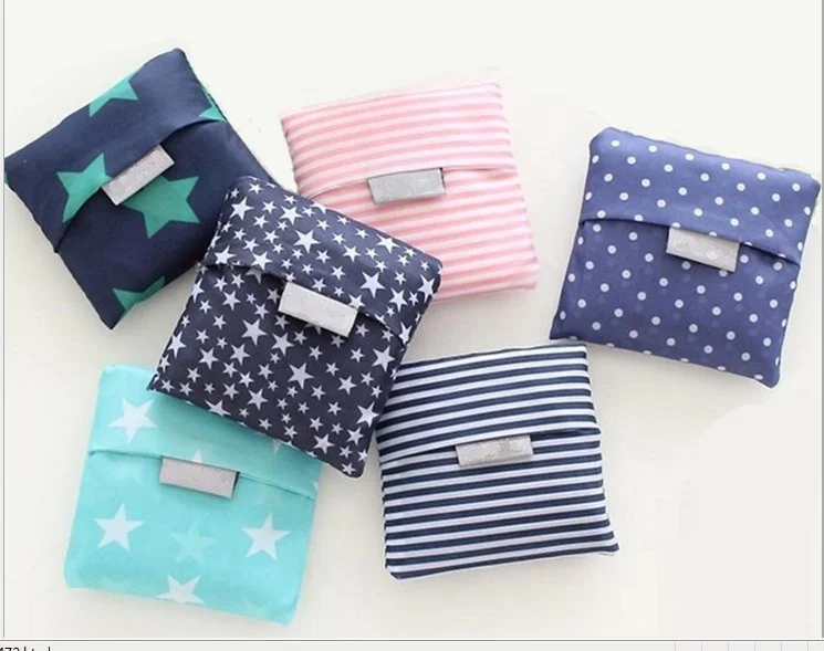 

New recycle eco friendly wholesale polyester foldable shopping bag, Pantone color