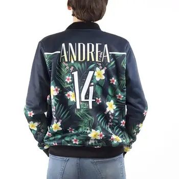 jacket oem bomber customize wholesale larger sublimation