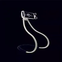 

Mobile phone holder headstock broadcast multifunctional extension of the user hanging by the neck of the mobile phone support