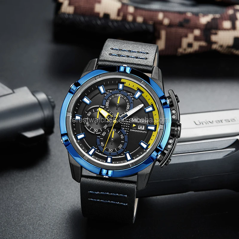 Megir 2062 Creative Sport Watch Men Relogio Masculino Fashion Brand Luxury  Quartz Chronograph Army Military Wrist Watches - Buy Megir Watch,Jam Tangan  Megir,Megir Montre De Marque Product on Alibaba.com
