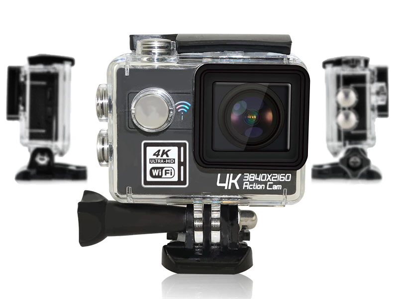 2018 Amazon Hot Sale 4k Mini Action Camera Wifi Mini Camera H.264 Video