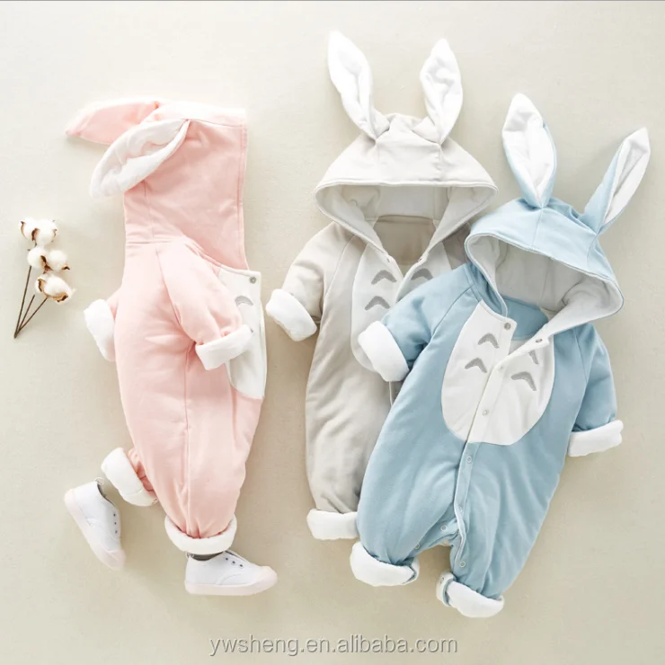 newborn winter romper