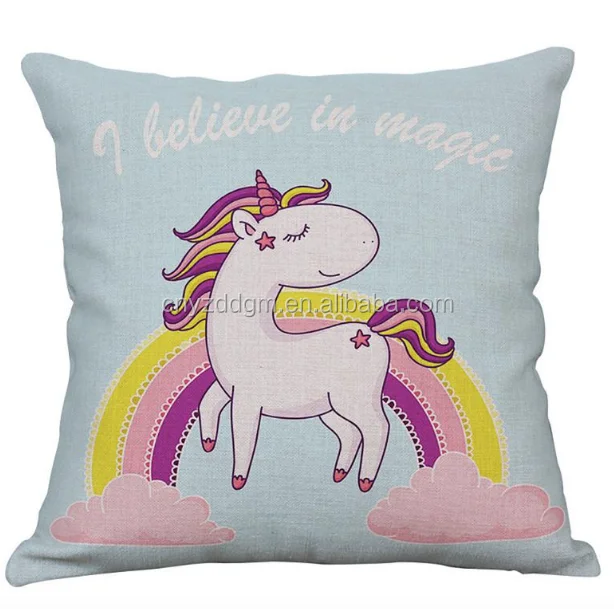 unicorn body pillow case