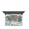Hot Sale removable natural real wood custom laptop keyboard skin for laptop stickers vinyl
