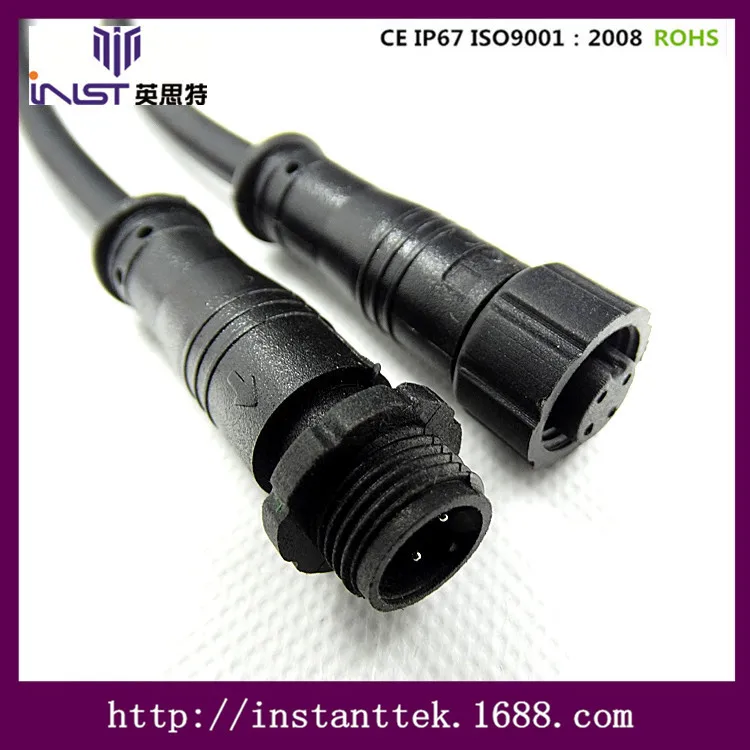 Shenzhen 8 Pin M12 Swivel Electrical Male And Female Silver Circular