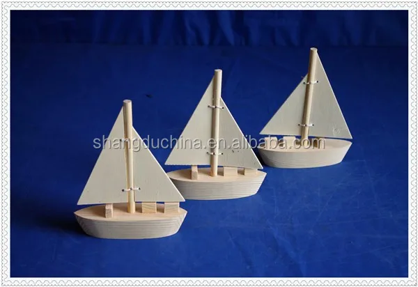 wooden toy boat