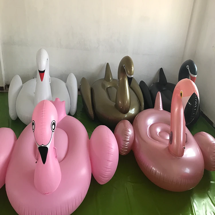 

Inflatable Float Swan inflatable pool float PVC Animal Pool Toys swimming pool inflatable swan for dropshipping, White,black,pink,gold,customized