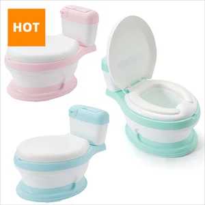 Image of Baby potty chair Toilet Kids Bathroom Toddler Child Pot Training Toilet