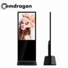 floor standing lcd advertising player Slim Totem 49 inch LCD digital signage 1080p hd advertising multimedia