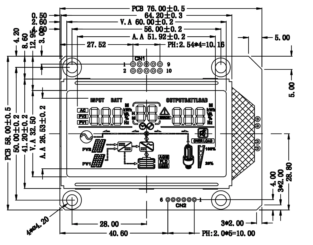 lcd display schematic supplier
