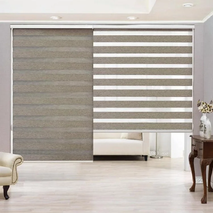 

Haoyan day night dual fabric indoor zebra blinds manufacturer