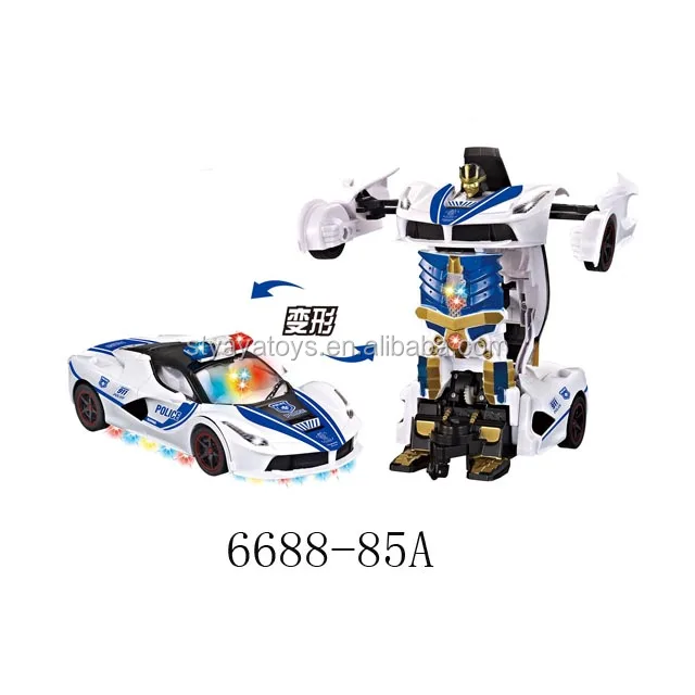 transforming robot radio controlled car