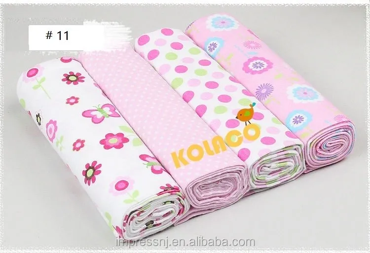 Super Soft Flannel Baby Receiving Cotton Blanket 4pcs Per Pack Buy