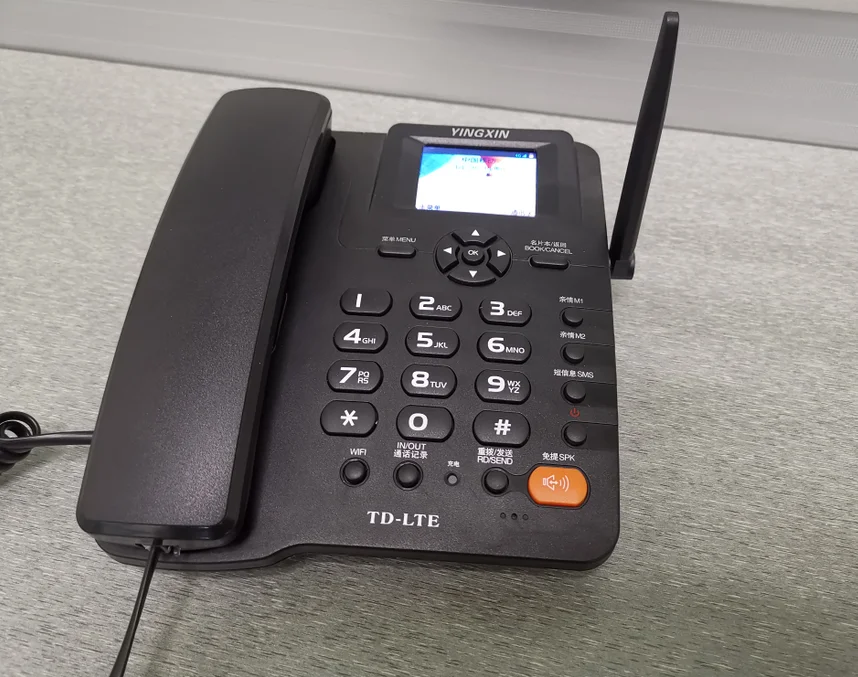 
4G VOLTE LTE UMTS WCDMA GSM SIM card fixed wireless desktop phone with WiFi hotspot fixed cordless phone FWP 