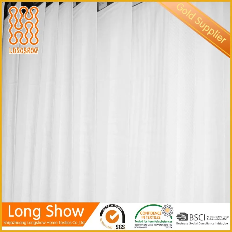 100 Cotton Hotel Linen Fabric 1cm Stripe 250tc/hotel Bedding Fabric