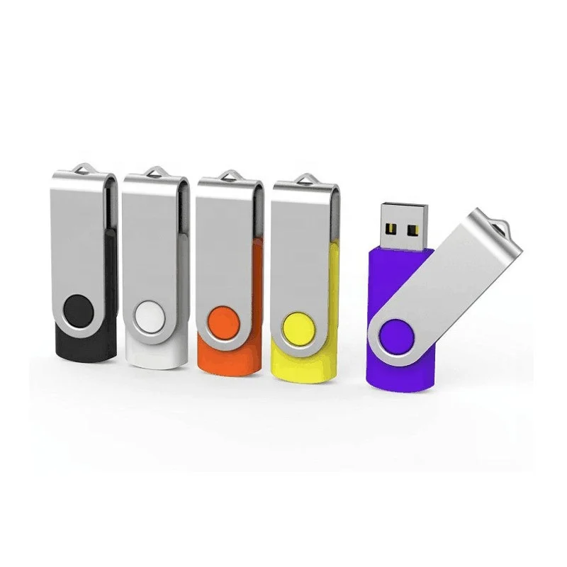 Wholesale best seller USB pen drive 4GB 8 GB 16 GB 32 GB colorful swivel memorias usb small usb flash drive with customized logo - ANKUX.COM