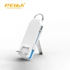 Creative Plastic Phone Holder Micro USB Cable 3 in 1 short phone charge cable