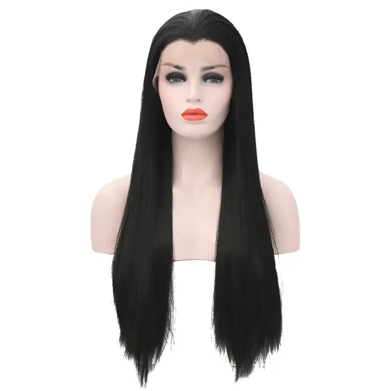

factory custom synthetic hair wig mixed Brazilian hair wig free express