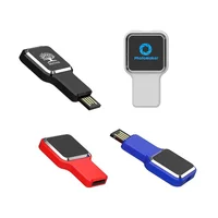 

Push Pull Pendrive 8GB OEM Custom LED Light Up Logo usb Stick