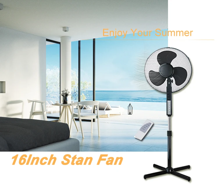 16inch Commercial Pedestal Fans 16 Inch Stand Changli Crown Standing
