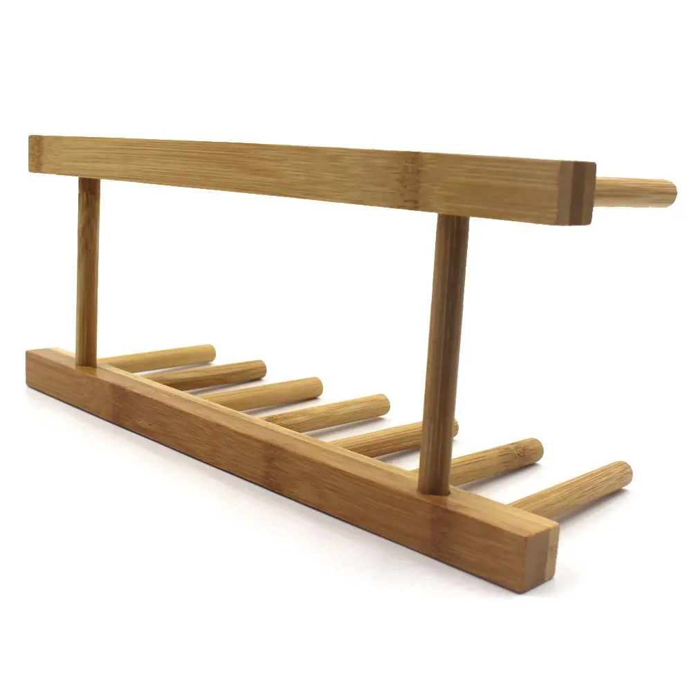 厨房存储木碗架盘子持有人内阁组织者