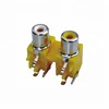 2Pin Av Pin Jack Right Angle (Rca-212D)