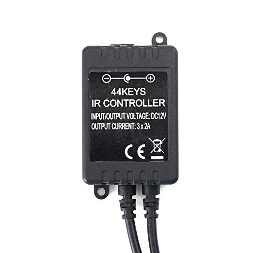 Whole Sale 44 KEY Mini IR Remote Double Line Controller For RGB LED Strip