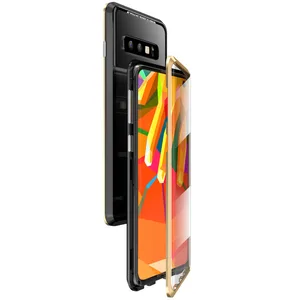 Luphie Magnetic Tempered Glass Case Samsung S10