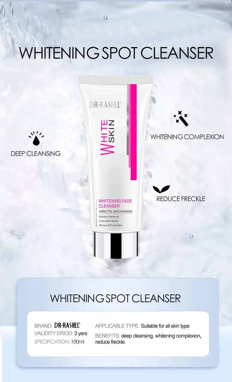 Dr.rashel Arbutin Niacinamide Face Wash Whitening Fade Dark Spot