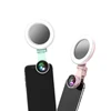 FUNIPICA LED Selfie Flash Light Cell Phone Camera Lens With Mirror