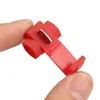 Lock Wire Electrical Cable Connector Red Insulated Quick Splice Terminals Crimp For Car Electrical Crimp Cable Snap