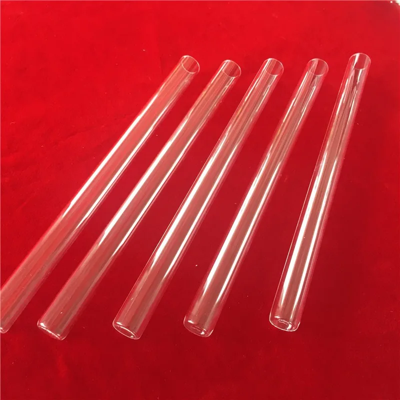 Clear Quartz Glass Tube For Photobioreactor One End Closed Buy